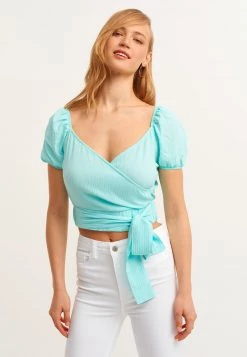 OXXO Donna MIT BINDE OPTIK - Camicetta - Tiffany