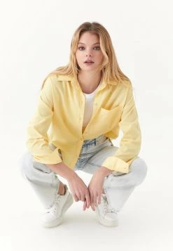 OXXO Donna MIT BRUSTTASCHE - Camicia - Dusky Citron -Negozio al dettaglio Oxxo 5f81b1b1eced4a32ba8ee3d62b60f254