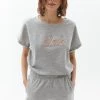 OXXO Donna T-shirt Con Stampa - Grey Melange -Negozio al dettaglio Oxxo 5f9669eed63b4009a851e5d6aeecab68