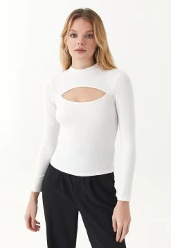 OXXO Donna CUT OUT DETAIL - Maglione - White
