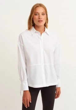 OXXO Donna MIT WEICHEM TRAGEKOMFORT - Camicia - White