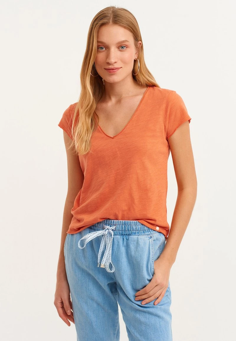OXXO Donna T-shirt Basic - Ginger 6 OXXO Donna T-shirt Basic - Ginger - immagine 4