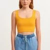 OXXO Donna Top - Ocher