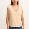 OXXO Donna T-shirt Basic - Light Bean