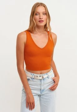 OXXO Donna Top - Orange -Negozio al dettaglio Oxxo 65d09a3ba51b47678a1d7fa2d41d1be8
