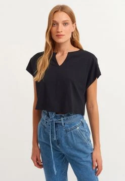 OXXO Donna T-shirt Basic - Black