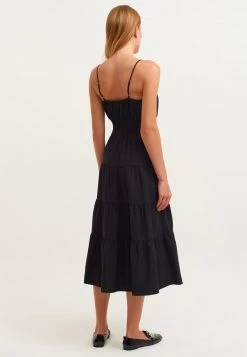 OXXO Donna MIT FEINEN TRÄGERN - Vestito Estivo - Black -Negozio al dettaglio Oxxo 66bca33fad87478a9838b0c706b90e51