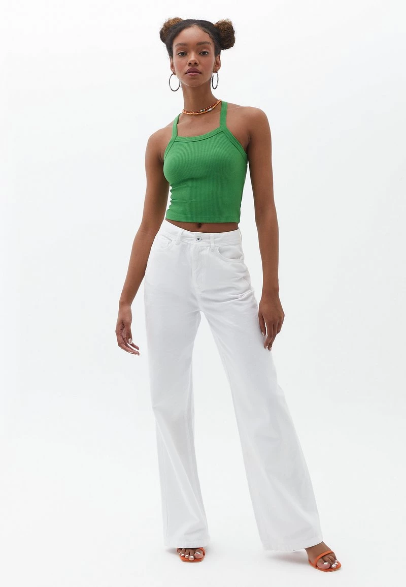 OXXO Donna WITH STRAPS - Top - Online Lime 4 OXXO Donna WITH STRAPS - Top - Online Lime - immagine 2