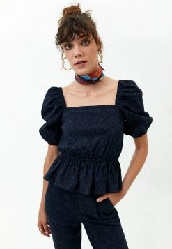 OXXO Donna Camicetta - Dark Blue