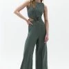OXXO Donna Tuta Jumpsuit - Duck Green 1 OXXO Donna Tuta Jumpsuit - Duck Green -Negozio al dettaglio Oxxo 687c1c1081d1411e9ff3634c1f3a1aa6