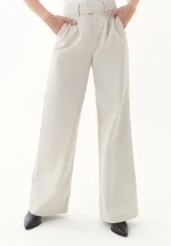 OXXO Donna MIT HOHER TAILLE - Pantaloni - French Oak