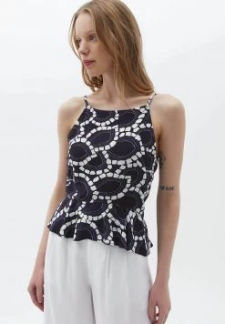 OXXO Donna VOLANT - Top - Mix Comb