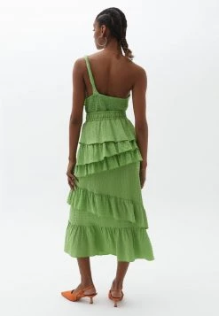 OXXO Donna RUFFLED - Gonna A Campana - Bright Lime Green -Negozio al dettaglio Oxxo 6c28a97e686e45e29917df50b80044bf