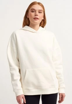 OXXO Donna MIT BESONDERS WEICHEM TRAGEKOMFORT - Felpa Con Cappuccio - Ice Milk