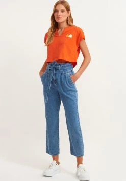 OXXO Donna T-shirt Con Stampa - Mandarin Red -Negozio al dettaglio Oxxo 6d469d8ed5184ff5bd26e6ba7705ec18