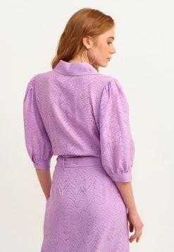 OXXO Donna MIT GEKNOTETER VORDERSEITE - Camicia - Deep Lilac -Negozio al dettaglio Oxxo 6d7d1368554c4361bf266bc6141ac5d3