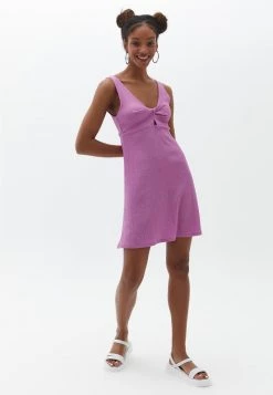 OXXO Donna Abito In Maglia - Mauve