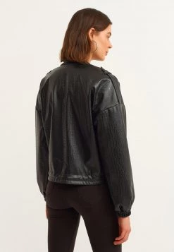 OXXO Donna MIT BOMBER FORM - Giacca Leggera - Black -Negozio al dettaglio Oxxo 6dc28f6dbcee46d8818be39e3a3a700e