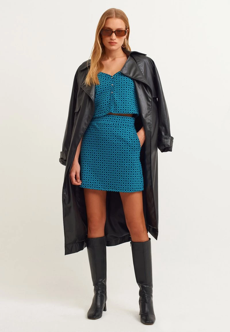 OXXO Donna MIT RETRO MUSTERUNG - Cardigan - Blue Comb 4 OXXO Donna MIT RETRO MUSTERUNG - Cardigan - Blue Comb - immagine 2