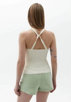 OXXO Donna SCHNALLEN DETAILS - Top - Beige -Negozio al dettaglio Oxxo 6faa65aab2d0424a9e8aee921f8519e8