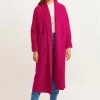 OXXO Donna Cappotto Classico - Hardy Fuchsia