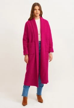 OXXO Donna Cappotto Classico - Hardy Fuchsia