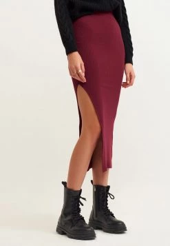 OXXO Donna MIT SEITLICHEM SCHLITZ - Gonna A Tubino - Red