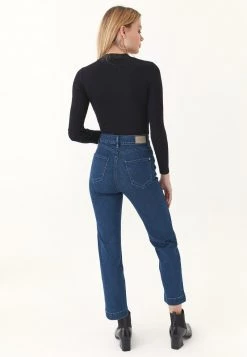 OXXO Donna HOHER TAILLE - Jeans Bootcut - Dark Denim -Negozio al dettaglio Oxxo 711642b9635a4cf38f19099211cba91d