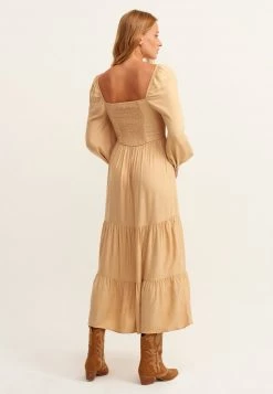 OXXO Donna Vestito Lungo - Caraway -Negozio al dettaglio Oxxo 719ecbd5e0ff476c877ccf447f576051