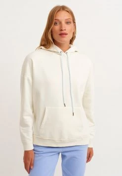 OXXO Donna Felpa Con Cappuccio - Ice Milk