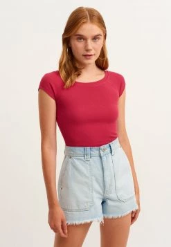 OXXO Donna T-shirt Basic - Syrah -Negozio al dettaglio Oxxo 726d7f508d3b4010b27dfdeb04396332