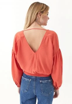 OXXO Donna BINDEDETAIL - Camicetta - Summer Fig -Negozio al dettaglio Oxxo 7292030b71fd43d1a98413cdc2e64706