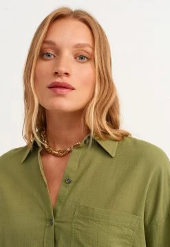 OXXO Donna OVERSIZED - Camicia - Lichen 7 OXXO Donna OVERSIZED - Camicia - Lichen -Negozio al dettaglio Oxxo 736136e21ef64d5b9ae1ec258569f6c2