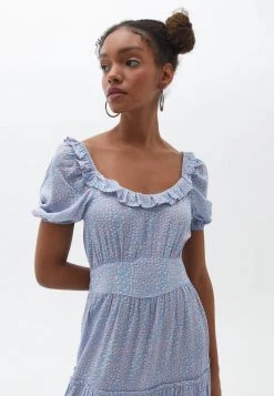 OXXO Donna Vestito Estivo - Light Blue -Negozio al dettaglio Oxxo 74ebed8282b0405c99adae5dfd2bafce