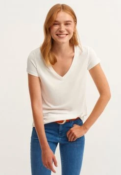 OXXO Donna T-shirt Basic - Ice Milk -Negozio al dettaglio Oxxo 751da835bdf4477ca7a08381600aeef0