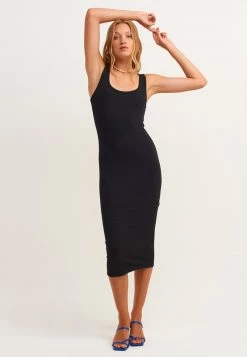 OXXO Donna Abito In Maglia - Black