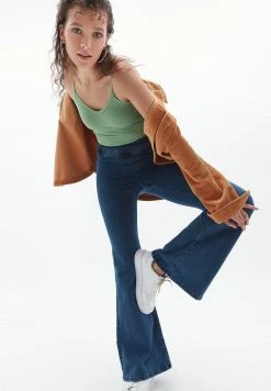 OXXO Donna MIT SEITLICHEM - Jeans A Zampa - Mid Denim -Negozio al dettaglio Oxxo 767fa883f4314b1c87dcb32710818f09