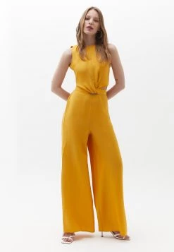 OXXO Donna Tuta Jumpsuit - Mineral Yellow