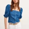 OXXO Donna Camicia - Mid Denim -Negozio al dettaglio Oxxo 7730029d637348c6b1def25435ebe929