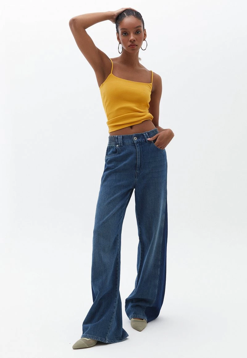 OXXO Donna SPAGETTIE TRÄGER - Top - Mineral Yellow 4 OXXO Donna SPAGETTIE TRÄGER - Top - Mineral Yellow - immagine 2