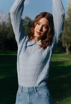 OXXO Donna MIT STRICKMUSTERUNG - Maglione - Nantucket Breeze -Negozio al dettaglio Oxxo 7981549796af49c9ae5b9282f1626d0f