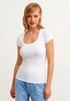 OXXO Donna T-shirt Basic - White -Negozio al dettaglio Oxxo 79e8327036a74d20b0a412b8fb09b8a9
