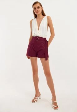OXXO Donna Shorts - Dark Purple -Negozio al dettaglio Oxxo 7b6d6b2d71dd4ea4a2ecd62b7156afde