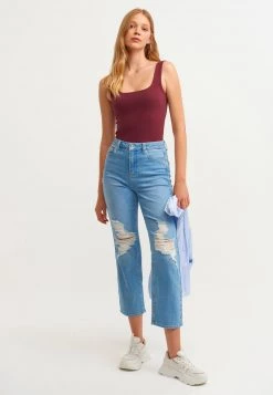 OXXO Donna MIT MARKANTEN USED DETAILS - Jeans A Sigaretta - Light Denim -Negozio al dettaglio Oxxo 7bde812cfcf045baaf30a0e3b354fd59