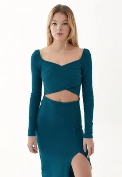 OXXO Donna MIT STYLISCHEM CUT OUT - Vestito Elegante - Rock Oil