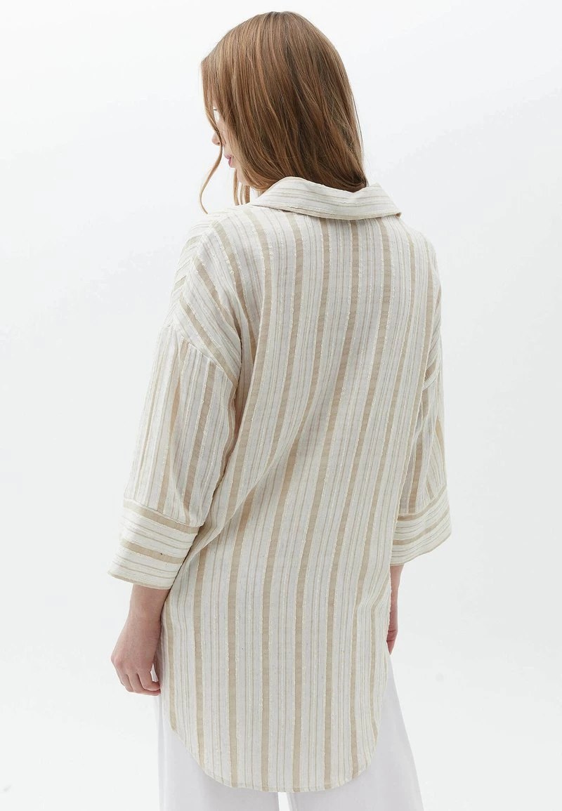 OXXO Donna Camicia - Cement Striped 5 OXXO Donna Camicia - Cement Striped - immagine 3