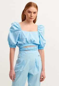 OXXO Donna MIT ELASTISCHEM DETAIL - Camicetta - Clean