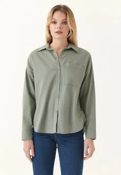 OXXO Donna MIT BRUSTTASCHE - Camicia - Sea Spray