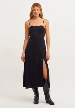 OXXO Donna MIT JAQUARD MUSTERUNG - Vestito Elegante - Black -Negozio al dettaglio Oxxo 818c36e99b614515b2ff98e049b01a9f