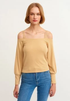 OXXO Donna Maglietta A Manica Lunga - Caraway